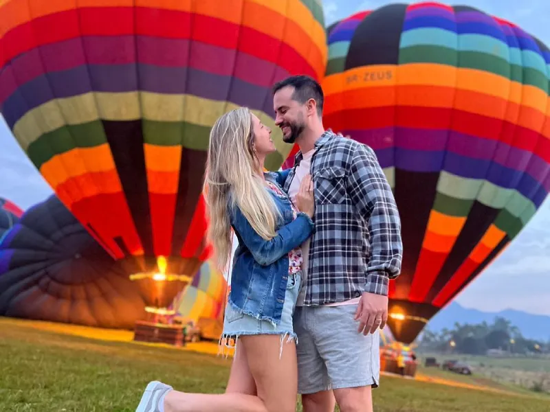 Voo de balão Canyon Sul Balonismo em Praia Grande, SC
